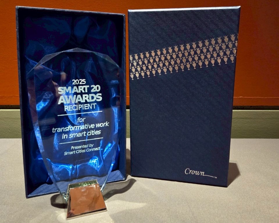 新北市以「5G智慧共桿」榮獲Smart 20 Awards國際智慧城市大獎