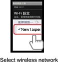 Select wireless network